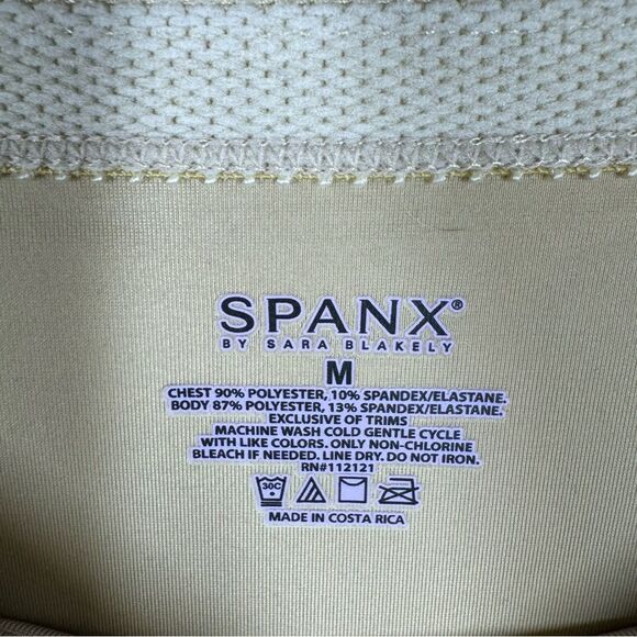 Spanx Hide and Sleek Strapless Slip Shapewear Dress Nude Beige Size Medium - Picture 2 of 3